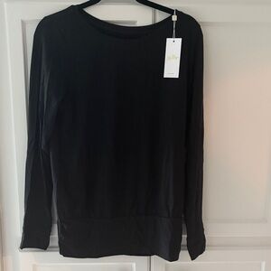 Lilly Pulitzer Black Long Sleeve Top